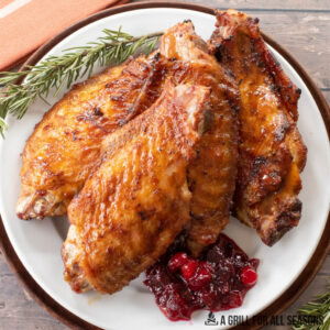 Grilled Turkey Wimgs